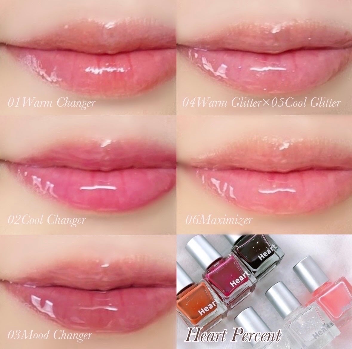 ドット オン ムードトップコーティング リップ プランパー/Heart Percent/リッププランパーを使ったクチコミ(1枚目)