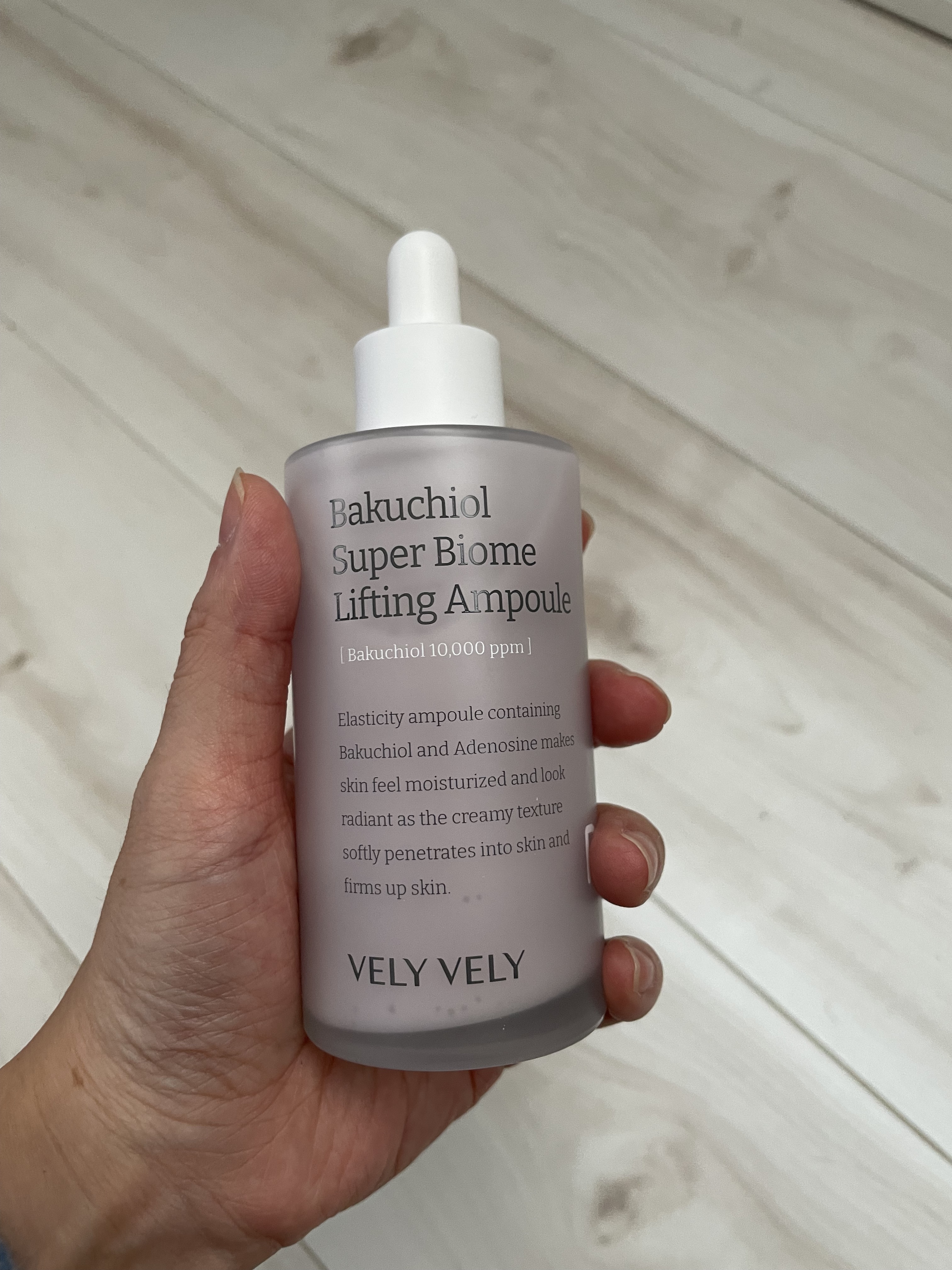 バクチオールスーパーバイオーム リフティングアンプル/VELY VELY/美容液を使ったクチコミ（1枚目）