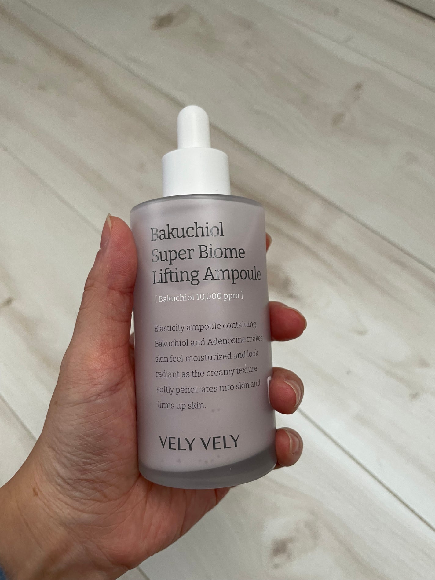 バクチオールスーパーバイオーム リフティングアンプル/VELY VELY/美容液を使ったクチコミ(1枚目)