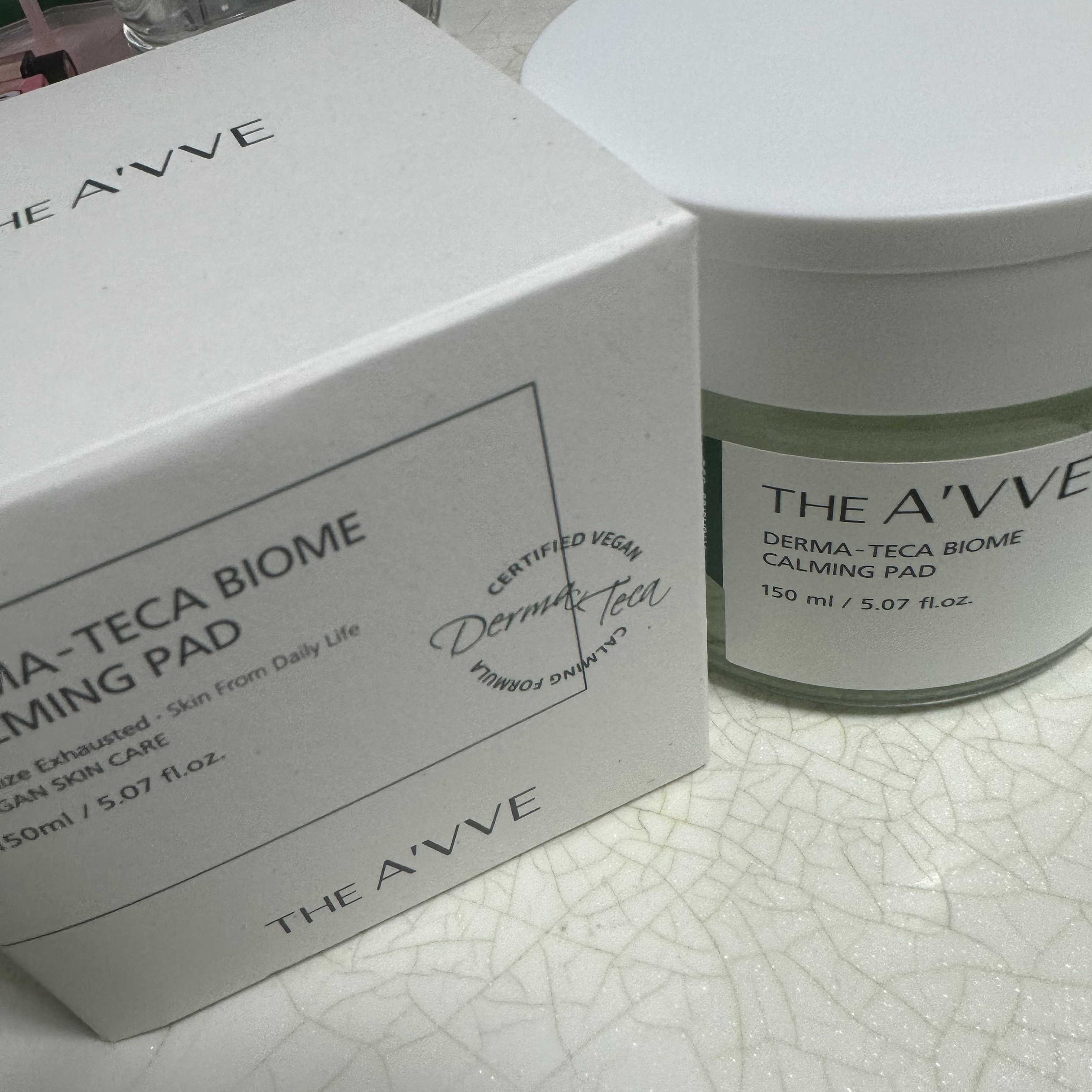 ダーマテカバイオームカーミングパッド/THE A'VVE/トナーパッドを使ったクチコミ（1枚目）