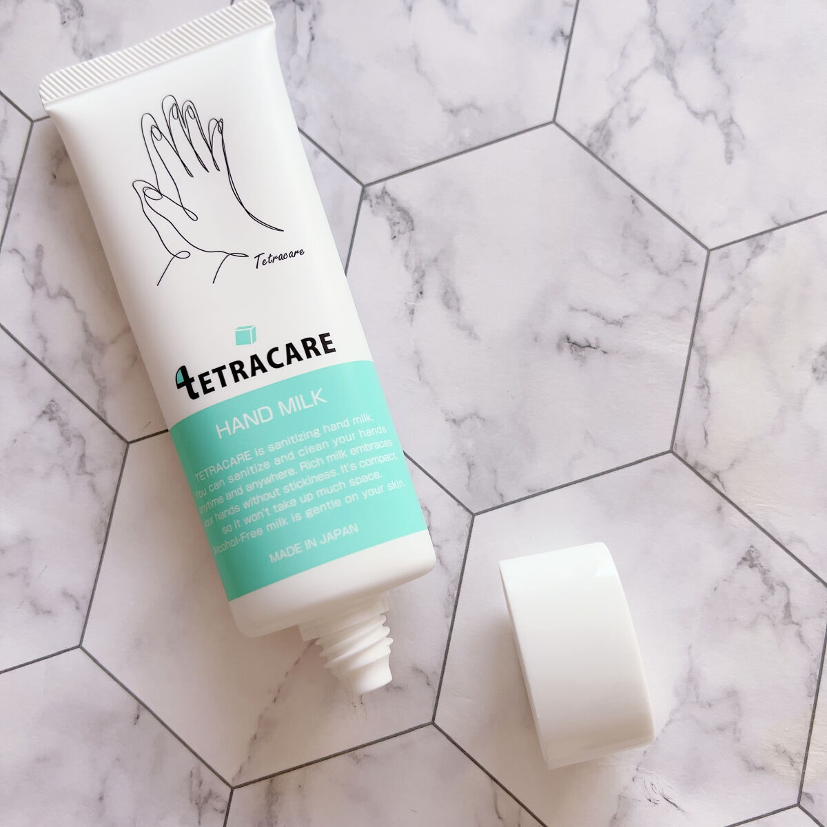 薬用ハンドミルク テトラケア/テトラケア/ハンドクリームを使ったクチコミ（3枚目）