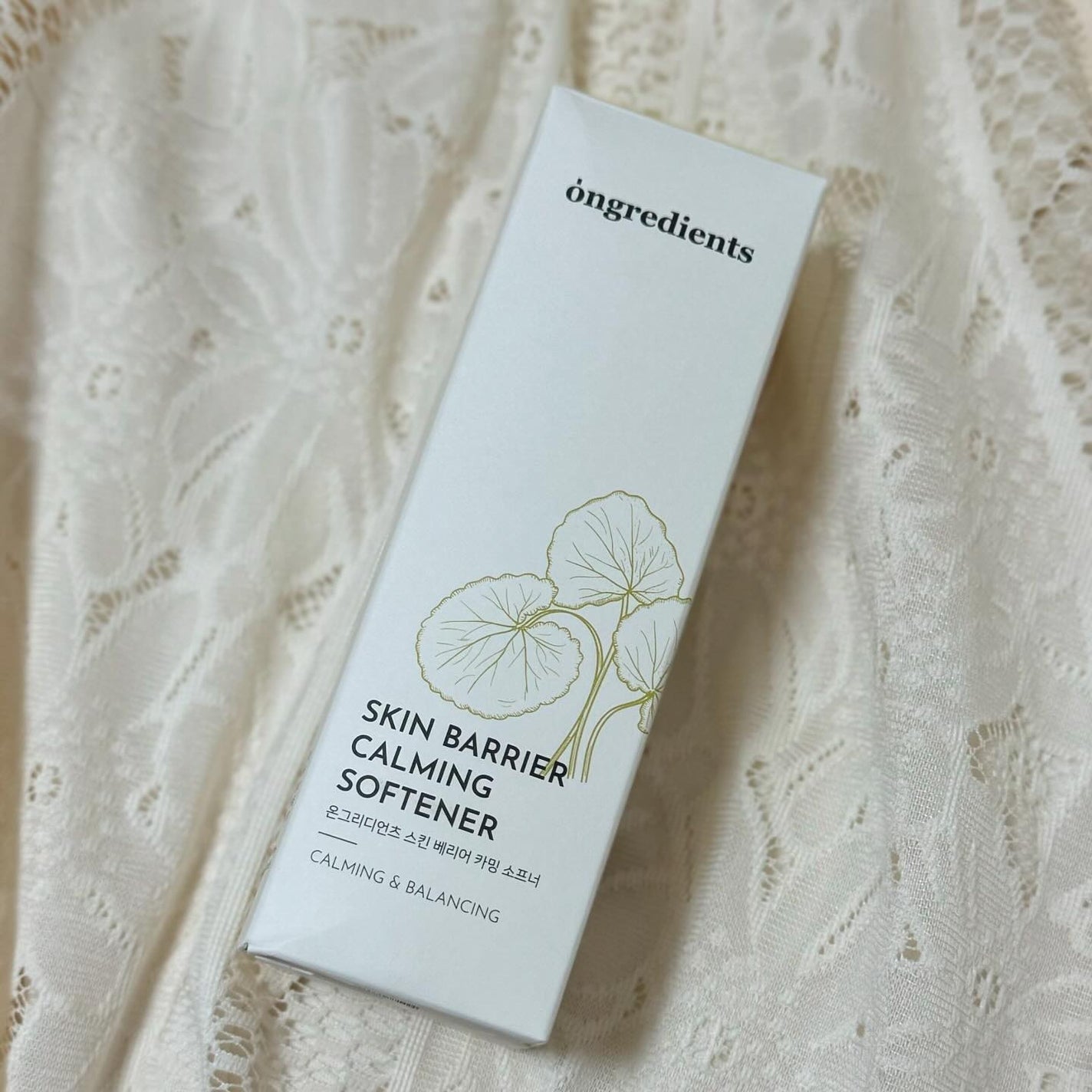 オングリディエンツ スキンバリアカーミングソフナー/Ongredients/化粧水を使ったクチコミ(4枚目)