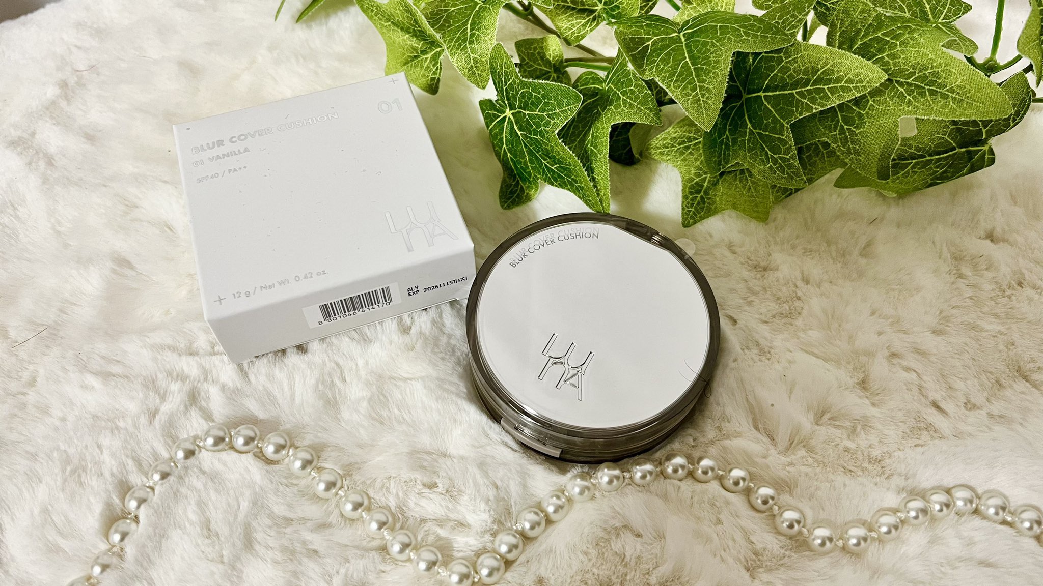 ブラーカバークッション/LUNA/クッションファンデーションを使ったクチコミ（1枚目）