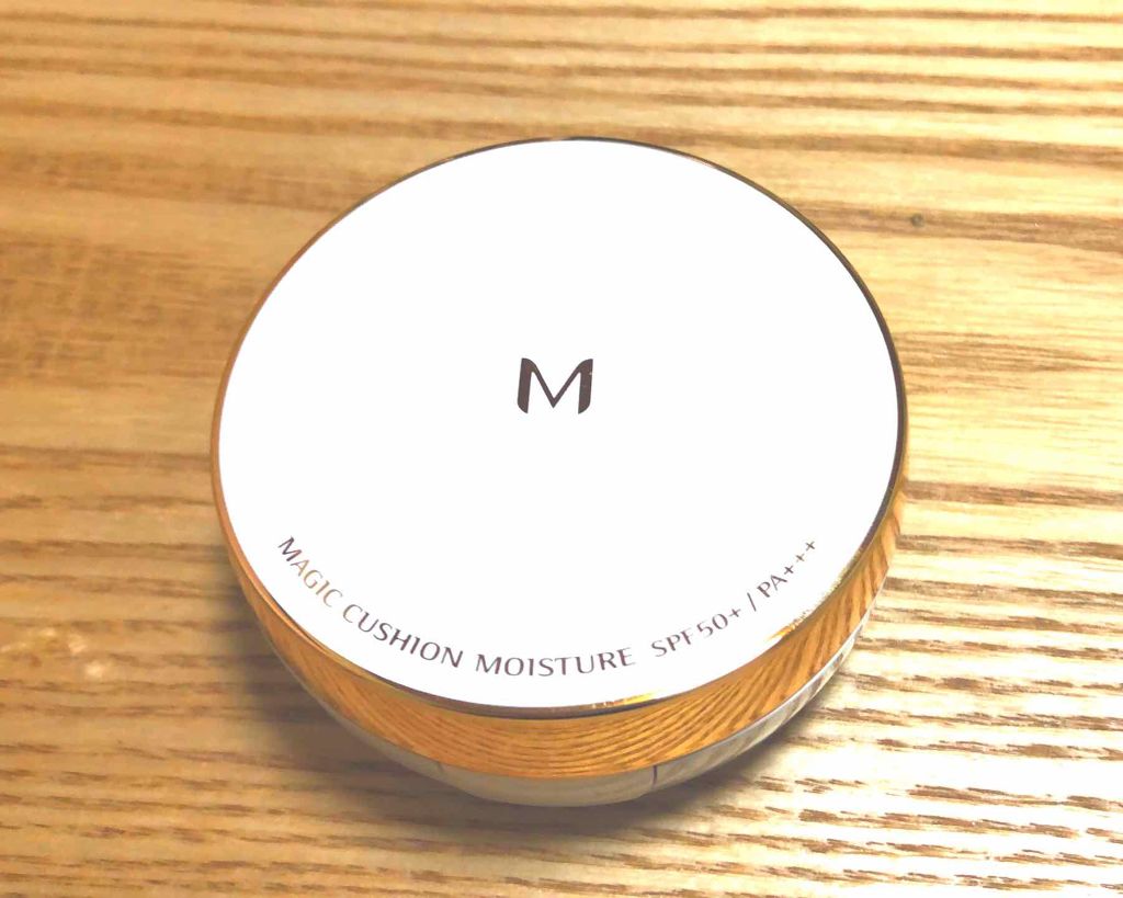 M クッション ファンデーション(モイスチャー)/MISSHA/クッションファンデーションを使ったクチコミ(1枚目)