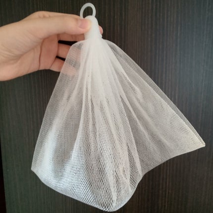 洗顔用泡立てネット/無印良品/その他スキンケアグッズを使ったクチコミ(1枚目)