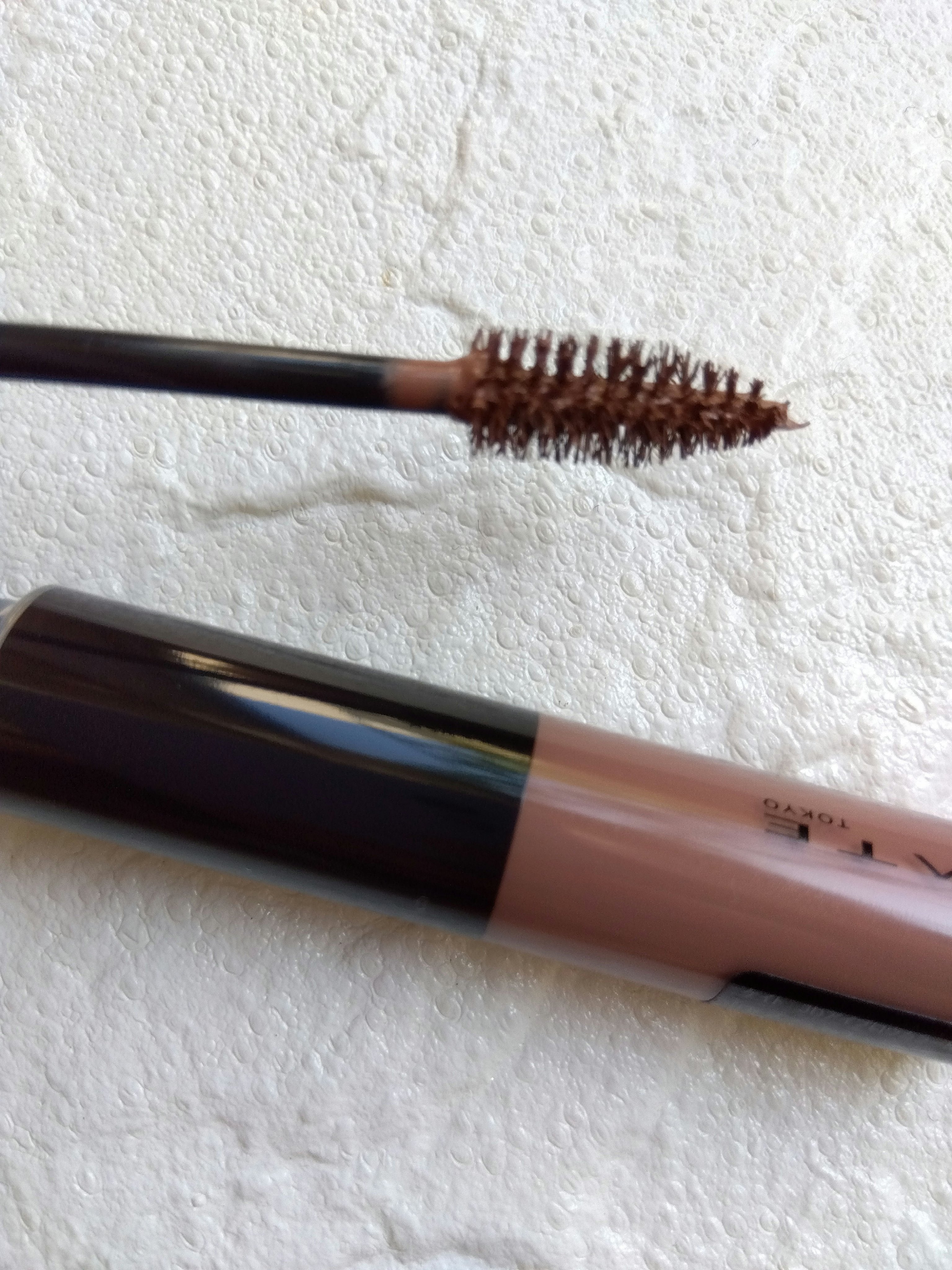 3DアイブロウカラーN BR-5 ローズブラウン（自然なブラウン～レッド系の髪色に合う）/KATE/眉マスカラを使ったクチコミ（2枚目）