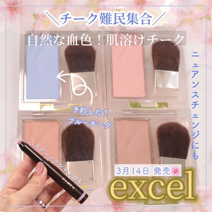 グリームオンフィットシャドウ/excel/スティックアイシャドウを使ったクチコミ(1枚目)