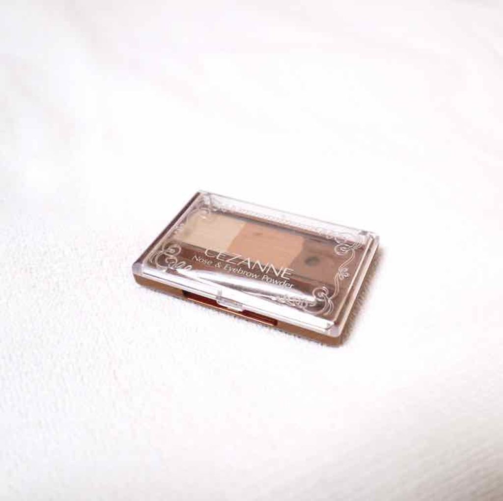 ノーズ＆アイブロウパウダー/CEZANNE/パウダーアイブロウを使ったクチコミ（2枚目）