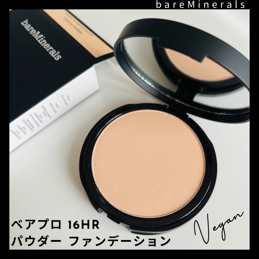 ベアプロ 16HR パウダー ファンデーション/bareMinerals/パウダーファンデーションを使ったクチコミ（1枚目）