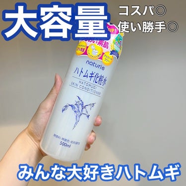 ハトムギ化粧水(ナチュリエ スキンコンディショナー R )/ナチュリエ/化粧水を使ったクチコミ（1枚目）