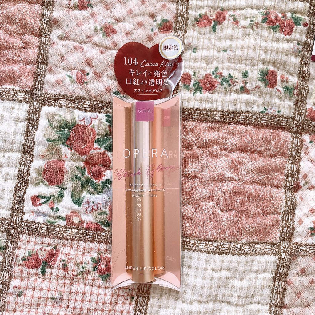 オペラ シアーリップカラー RN/OPERA/リップグロスを使ったクチコミ（2枚目）