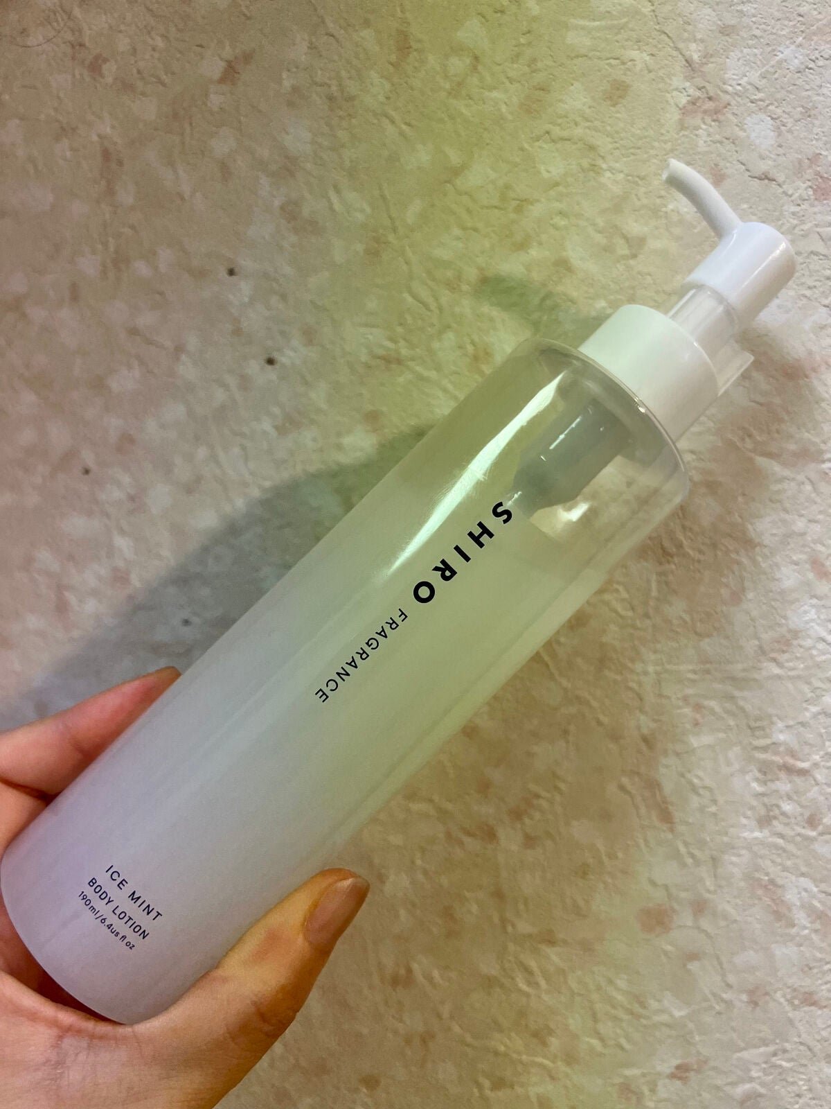 アイスミント ボディローション/SHIRO/ボディローションを使ったクチコミ(1枚目)