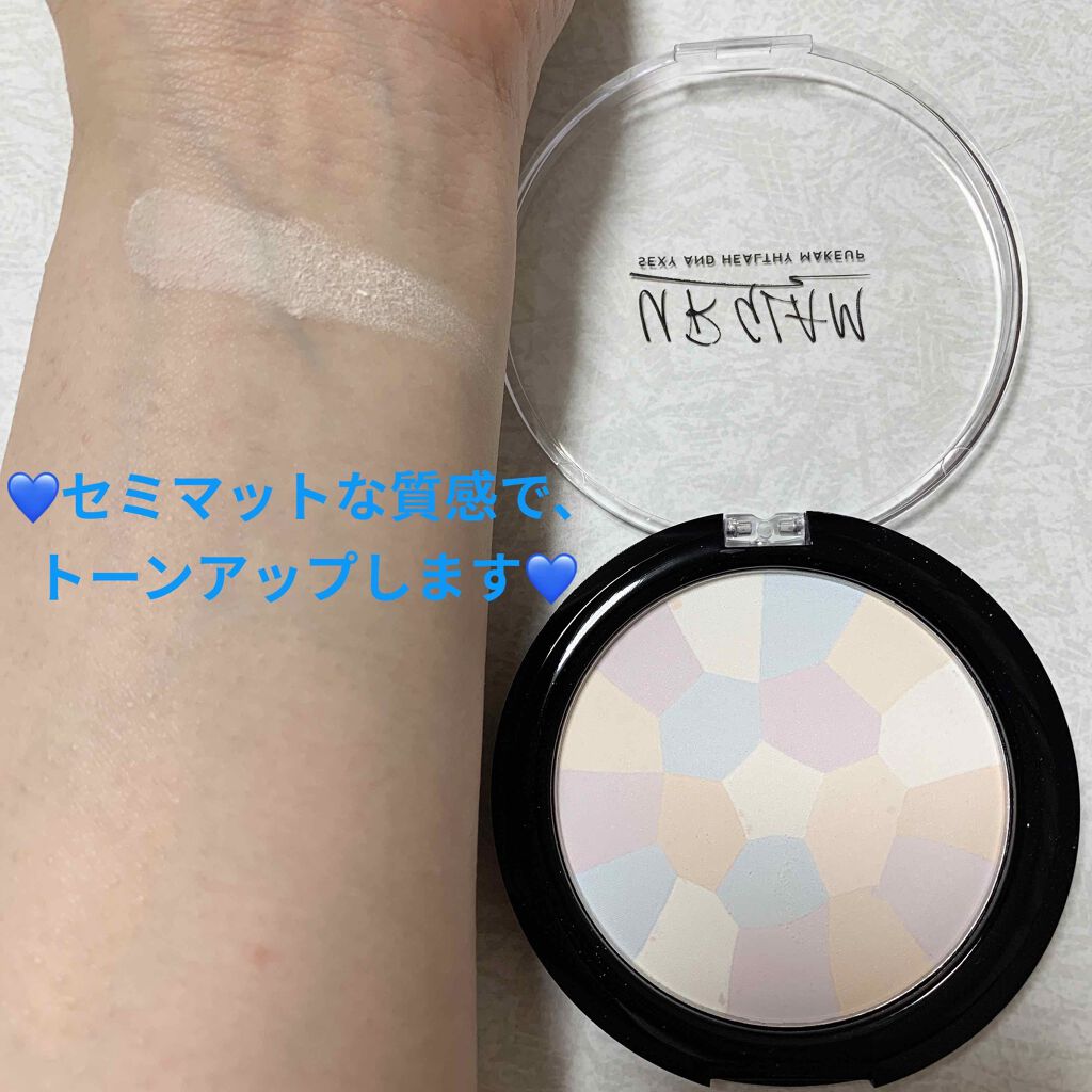 UR GLAM MARBLE FACE POWDER/U R GLAM/プレストパウダーを使ったクチコミ(4枚目)