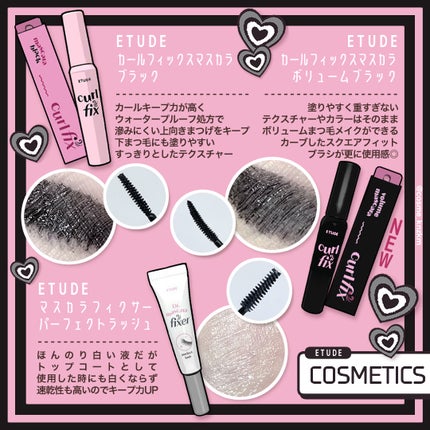 カールフィックスマスカラ/ETUDE/マスカラを使ったクチコミ(2枚目)