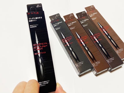 スーパーシャープライナーEX4.0/KATE/リキッドアイライナーを使ったクチコミ(2枚目)