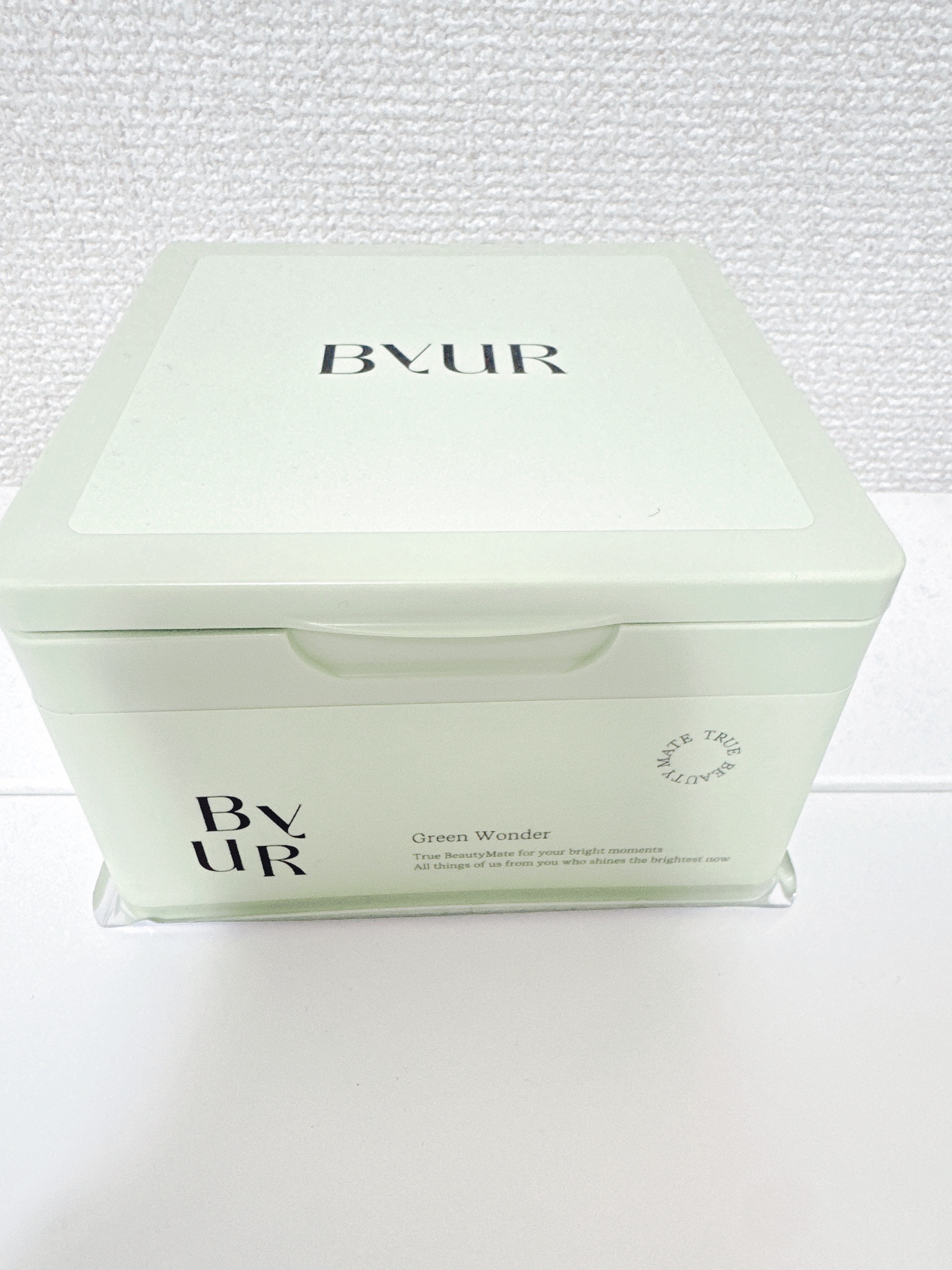 バイユア スージンググリーン デイリーアクアセラムマスク/ByUR/シートマスク・パックを使ったクチコミ（1枚目）