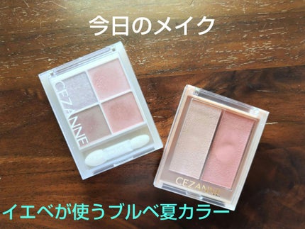 ペールトーンアイシャドウ/CEZANNE/アイシャドウを使ったクチコミ(1枚目)