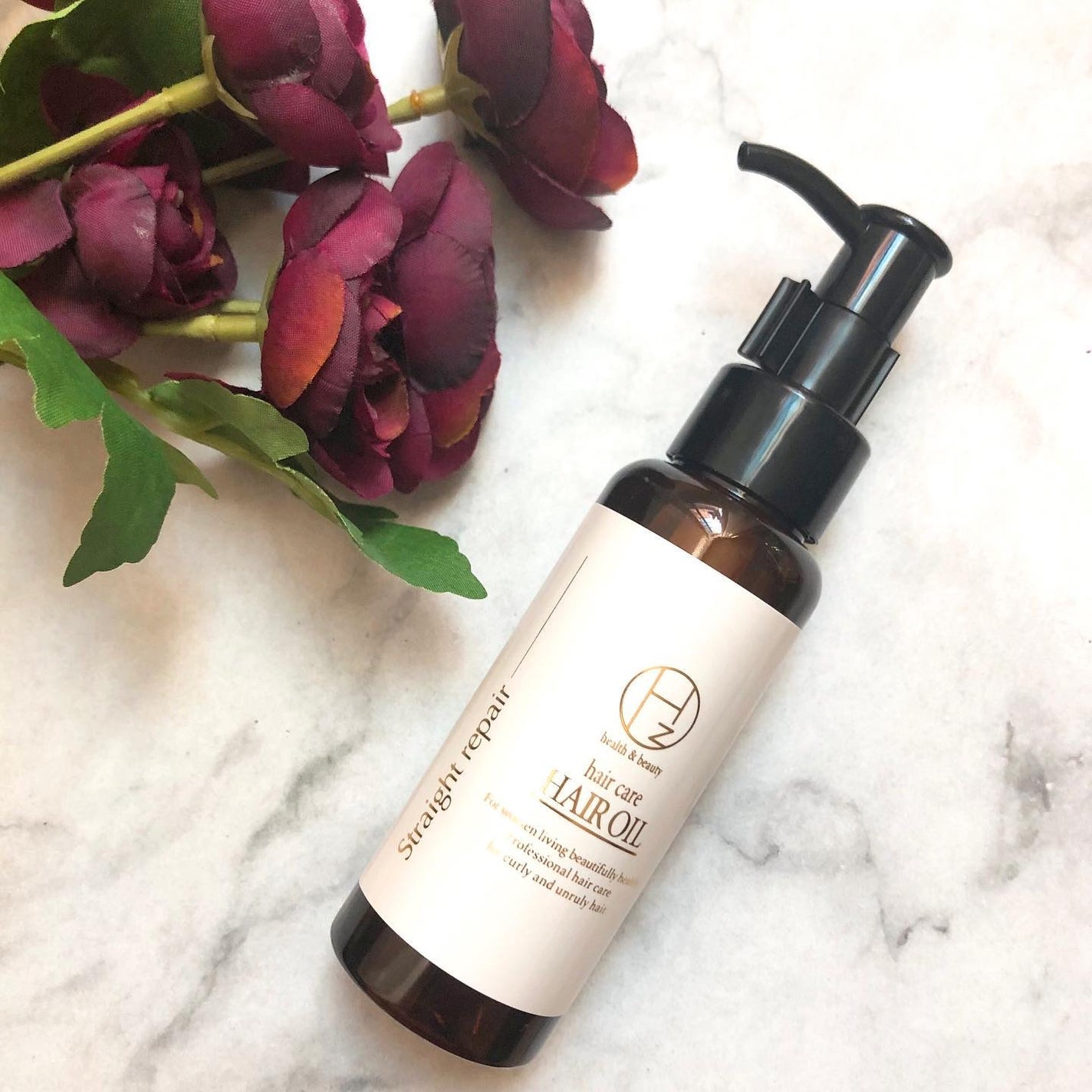 ストレートリペアヘアオイル/Hz(ハーズ)/ヘアオイルを使ったクチコミ(1枚目)