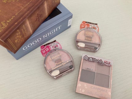 シルキースフレアイズ(マットタイプ)/キャンメイク/アイシャドウパレットを使ったクチコミ(1枚目)