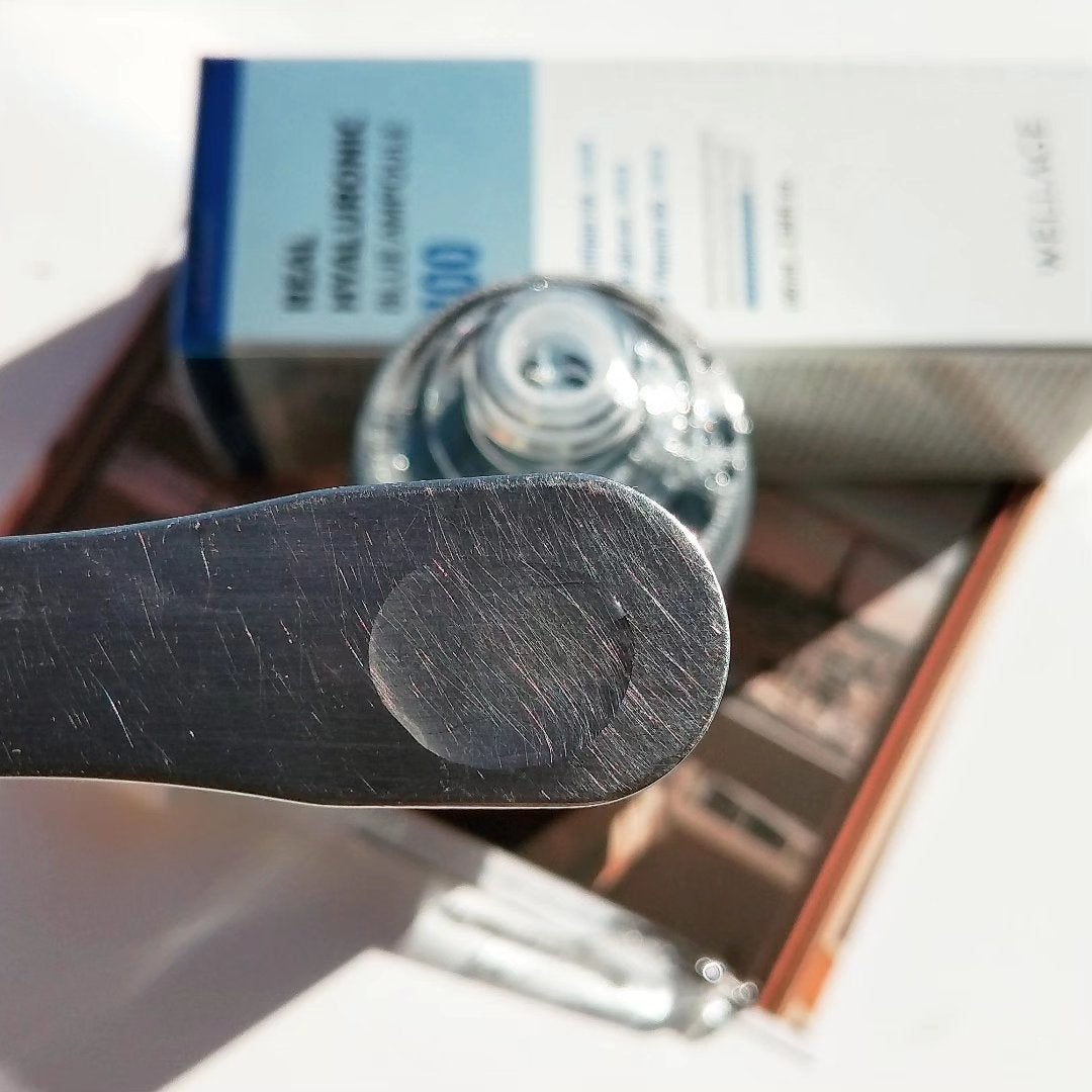 リアルヒアルロニックブルーアンプル 100/Wellage/美容液を使ったクチコミ(3枚目)