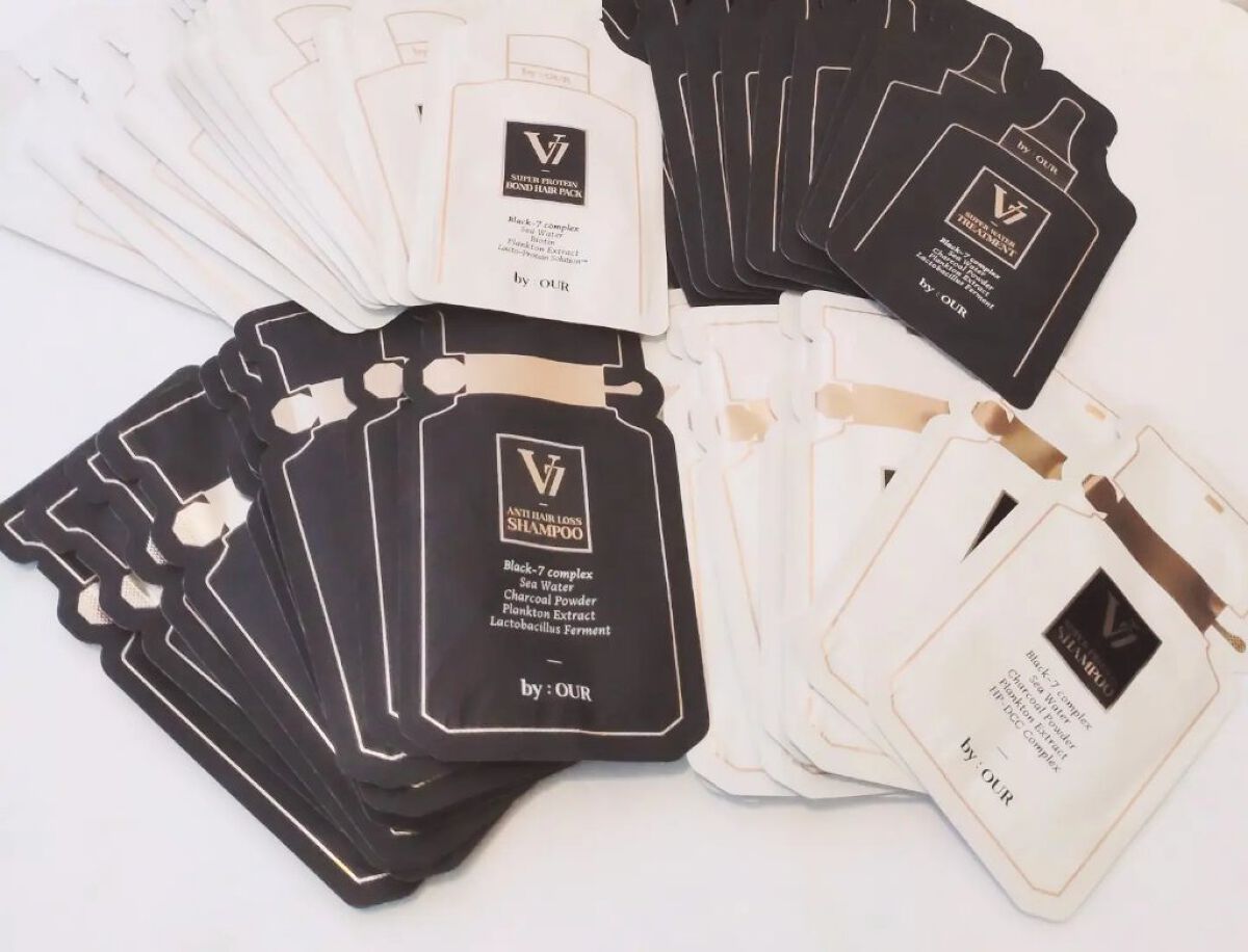 V7 アンチヘアロス シャンプー/by : OUR/サロンシャンプーを使ったクチコミ（1枚目）