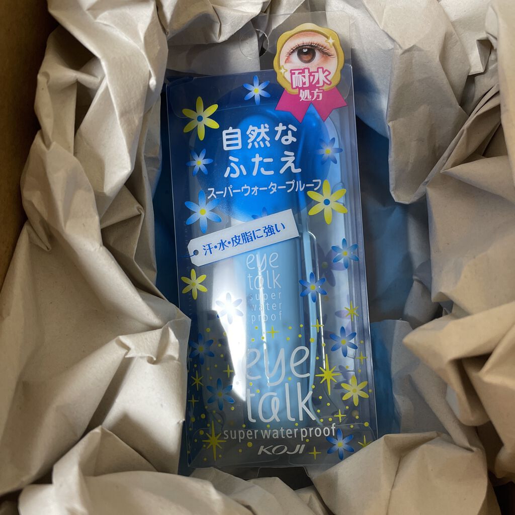 アイトーク スーパーウォータープルーフ/アイトーク/二重まぶた用アイテムを使ったクチコミ（1枚目）