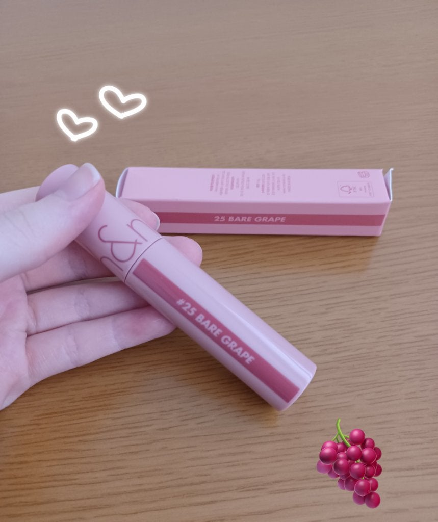 ジューシーラスティングティント/rom&nd/リップティントを使ったクチコミ(1枚目)