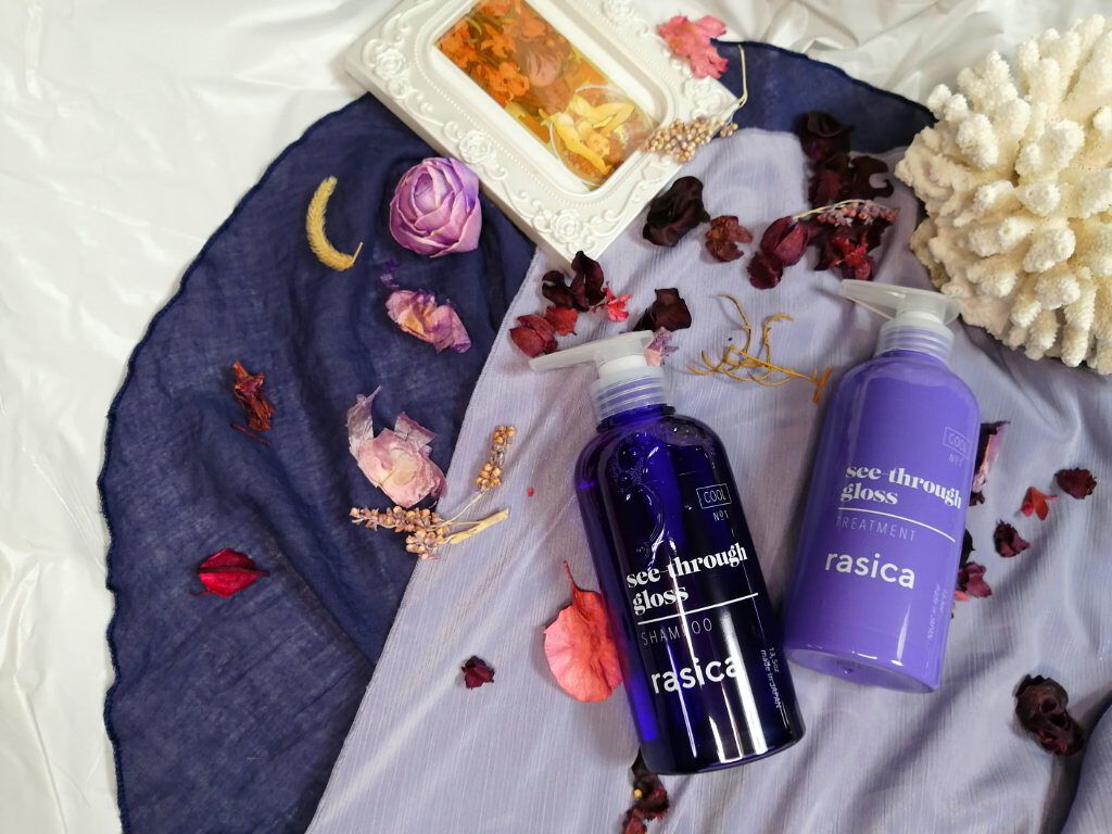 シースルーグロスシャンプー／トリートメント/rasica/市販シャンプーを使ったクチコミ（1枚目）