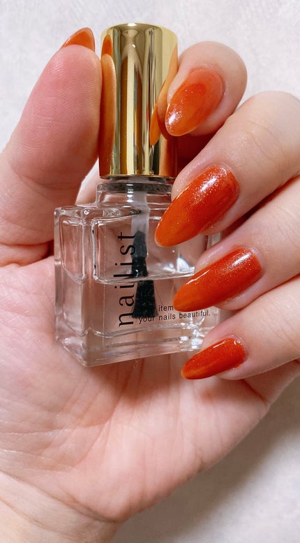 クイッククリスタルコートⅡ/ネイリスト/ネイルトップコートを使ったクチコミ(3枚目)