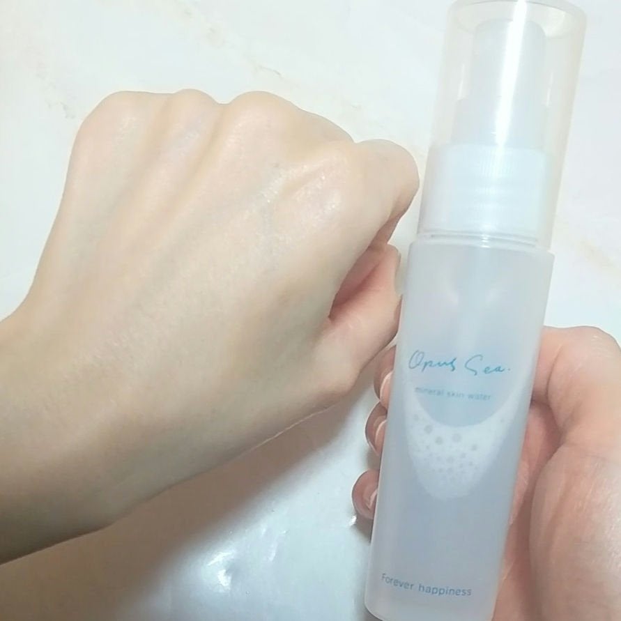 ミネラルスキンウォーター/Opus Sea/化粧水を使ったクチコミ(5枚目)