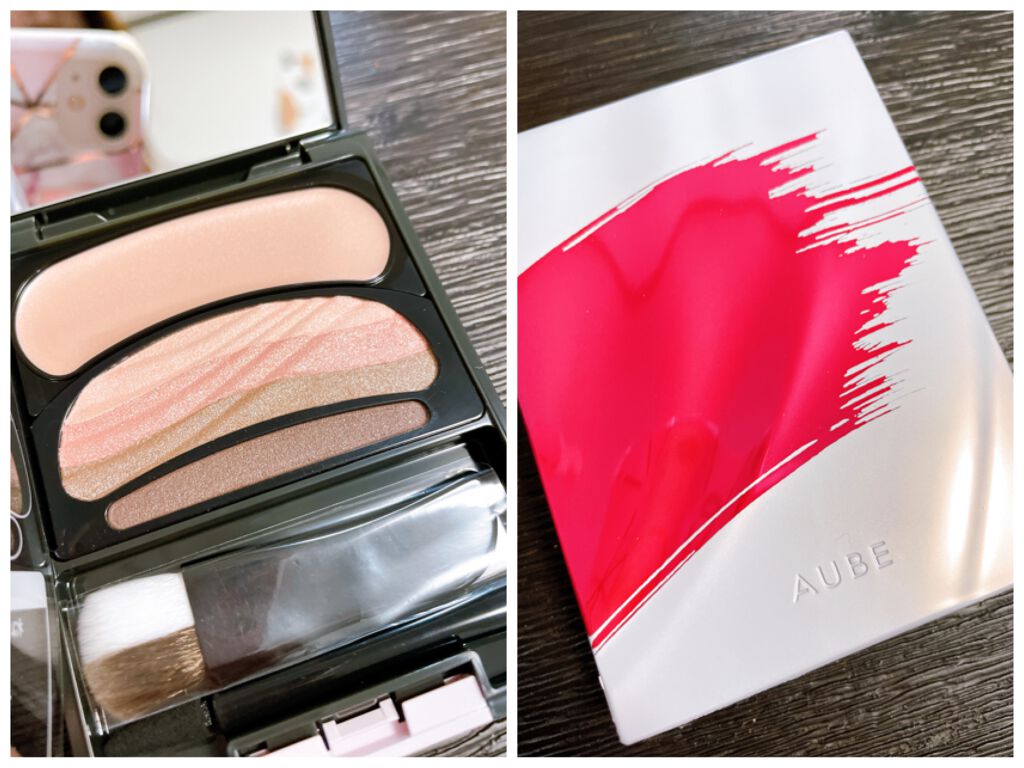 ブラシひと塗りシャドウ/オーブ/アイシャドウパレットを使ったクチコミ(1枚目)