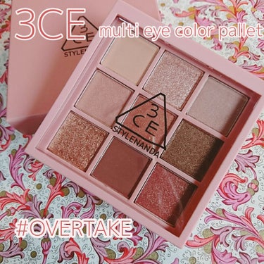 3CE MOOD RECIPE MULTI EYE COLOR PALETTE/3CE/アイシャドウパレットを使ったクチコミ（1枚目）