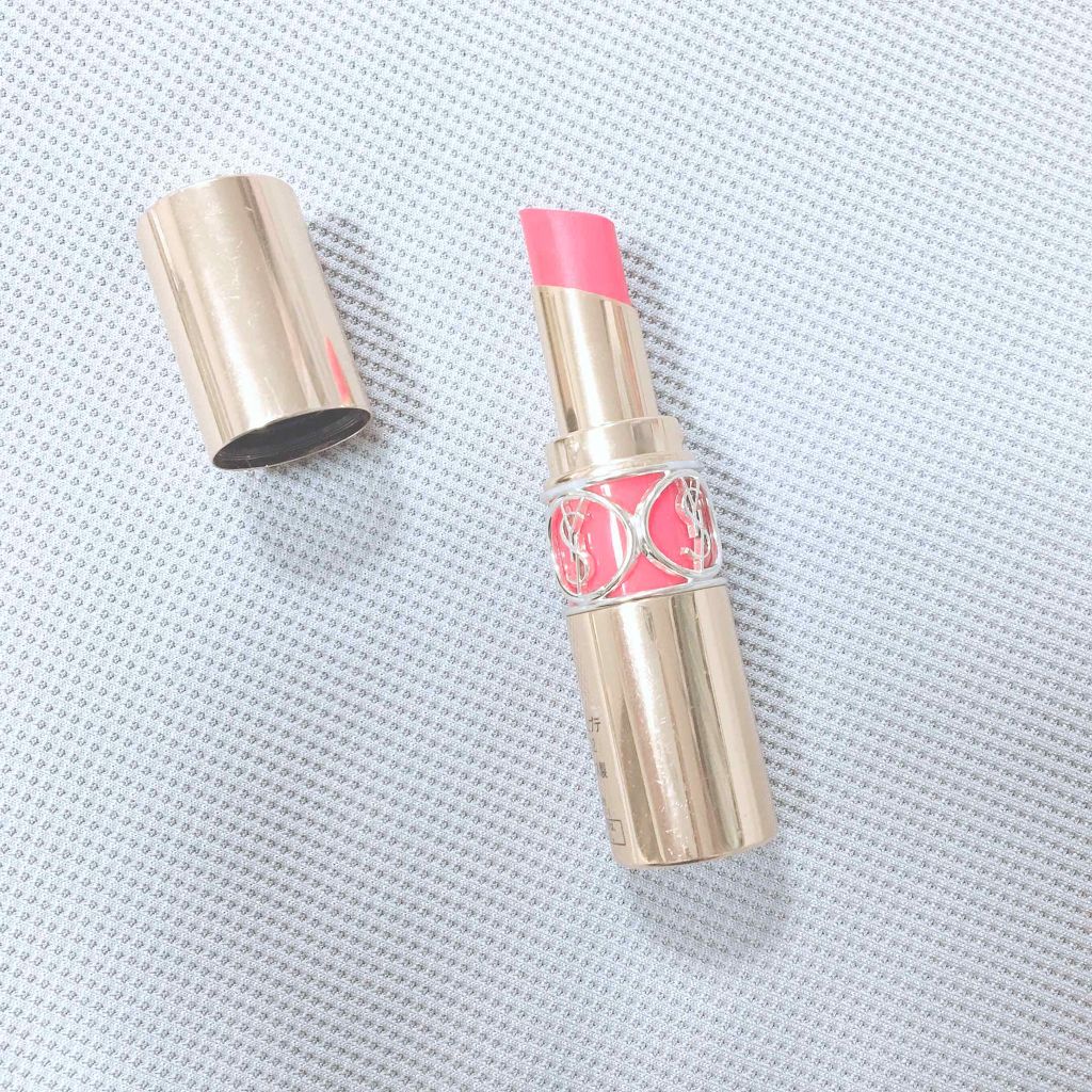 ルージュ ヴォリュプテ シャイン/YVES SAINT LAURENT BEAUTE/口紅を使ったクチコミ(1枚目)