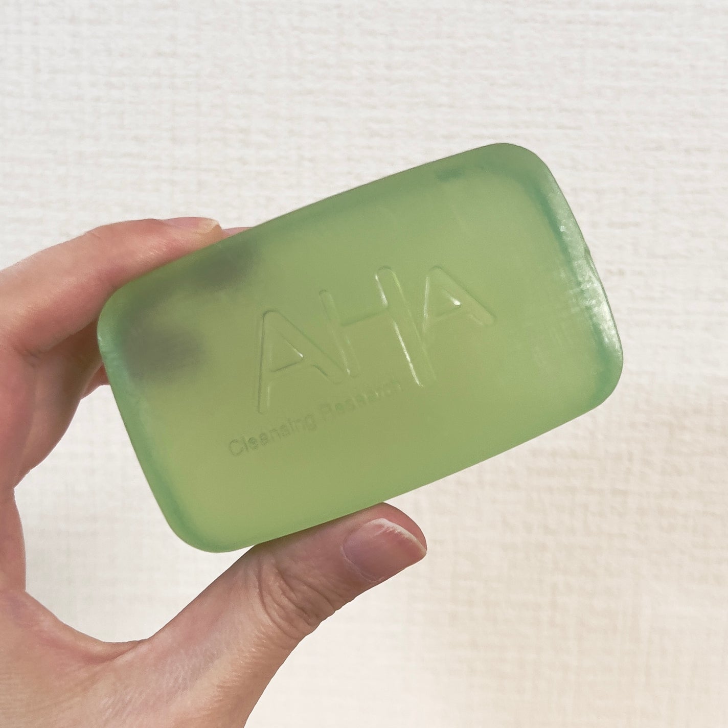 クレンジングリサーチ ソープ AHA&ピール/クレンジングリサーチ/洗顔石鹸を使ったクチコミ(2枚目)