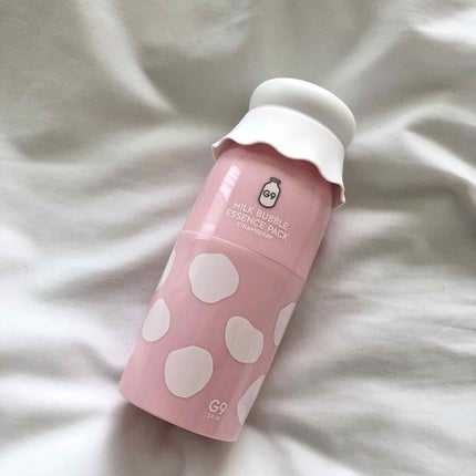 MILK BUBBLE ESSENCE PACK #STRAWBERRY/G9SKIN/美容液を使ったクチコミ(1枚目)