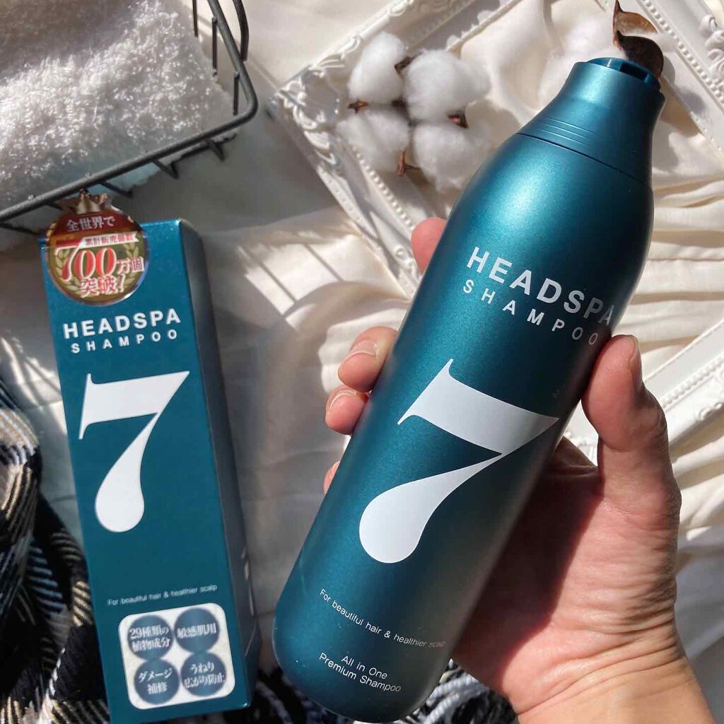 ヘッドスパセブン シャンプー/ヘッドスパセブン/市販シャンプーを使ったクチコミ(2枚目)