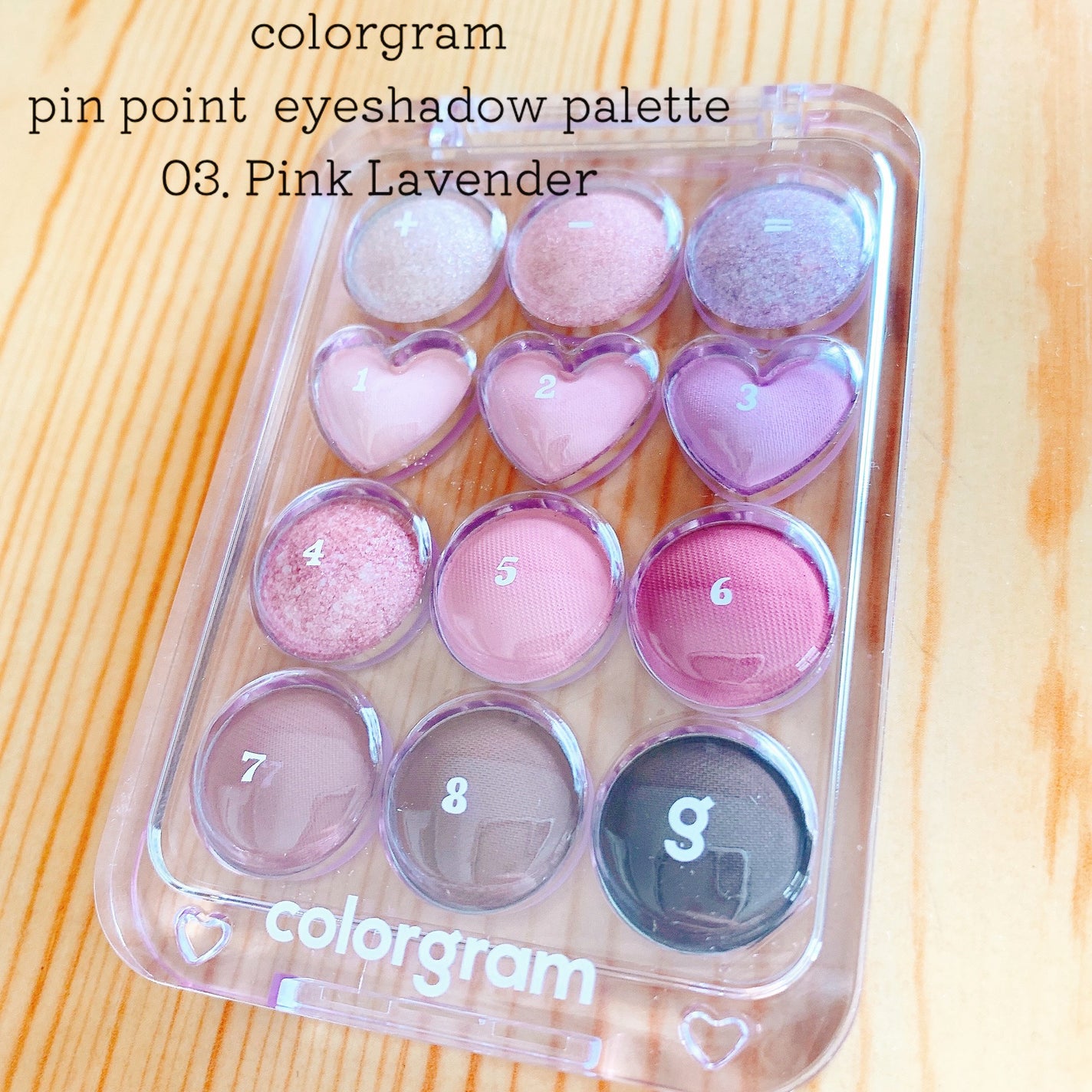 目元チュートリアルアイパレット/Colorgram/アイシャドウパレットを使ったクチコミ(2枚目)
