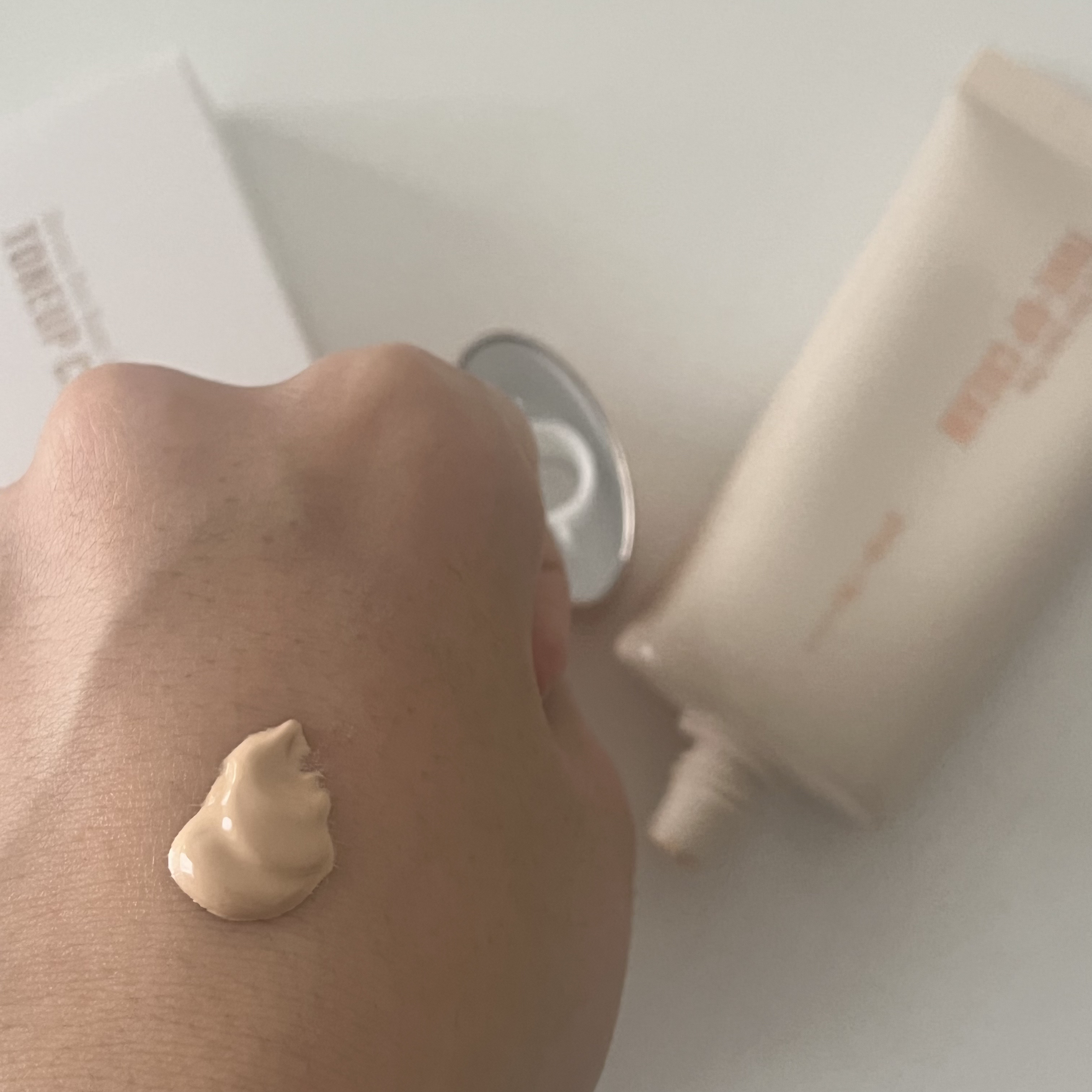 ダーマシンベースフリートーンアップクリーム/23years old/化粧下地を使ったクチコミ（2枚目）