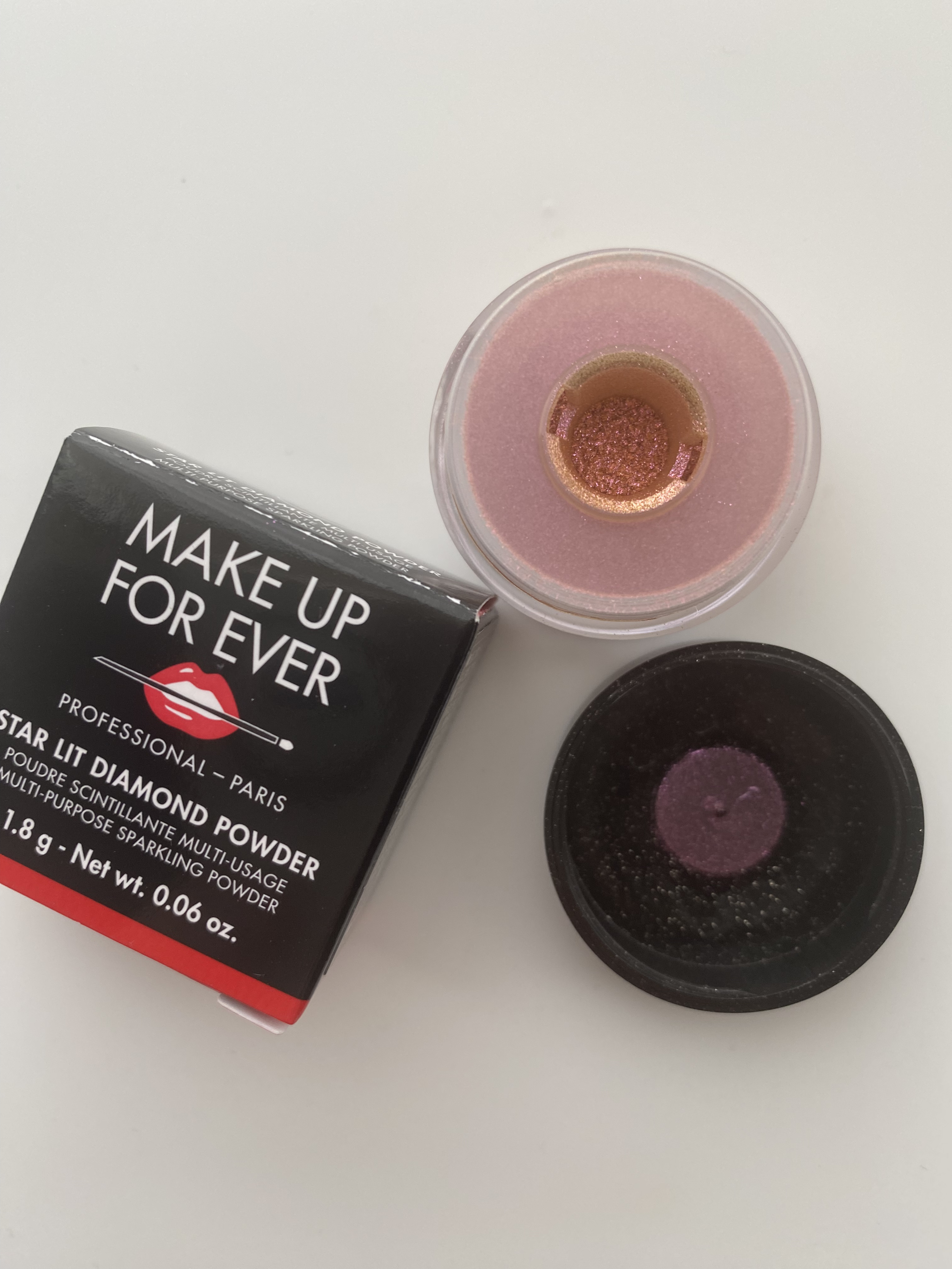 スターリットダイアモンドパウダー/MAKE UP FOR EVER/単色アイシャドウを使ったクチコミ（1枚目）