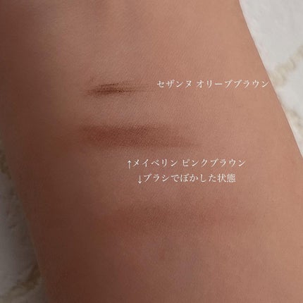 ファッションブロウ パウダーインペンシル N/MAYBELLINE NEW YORK/アイブロウペンシルを使ったクチコミ(6枚目)