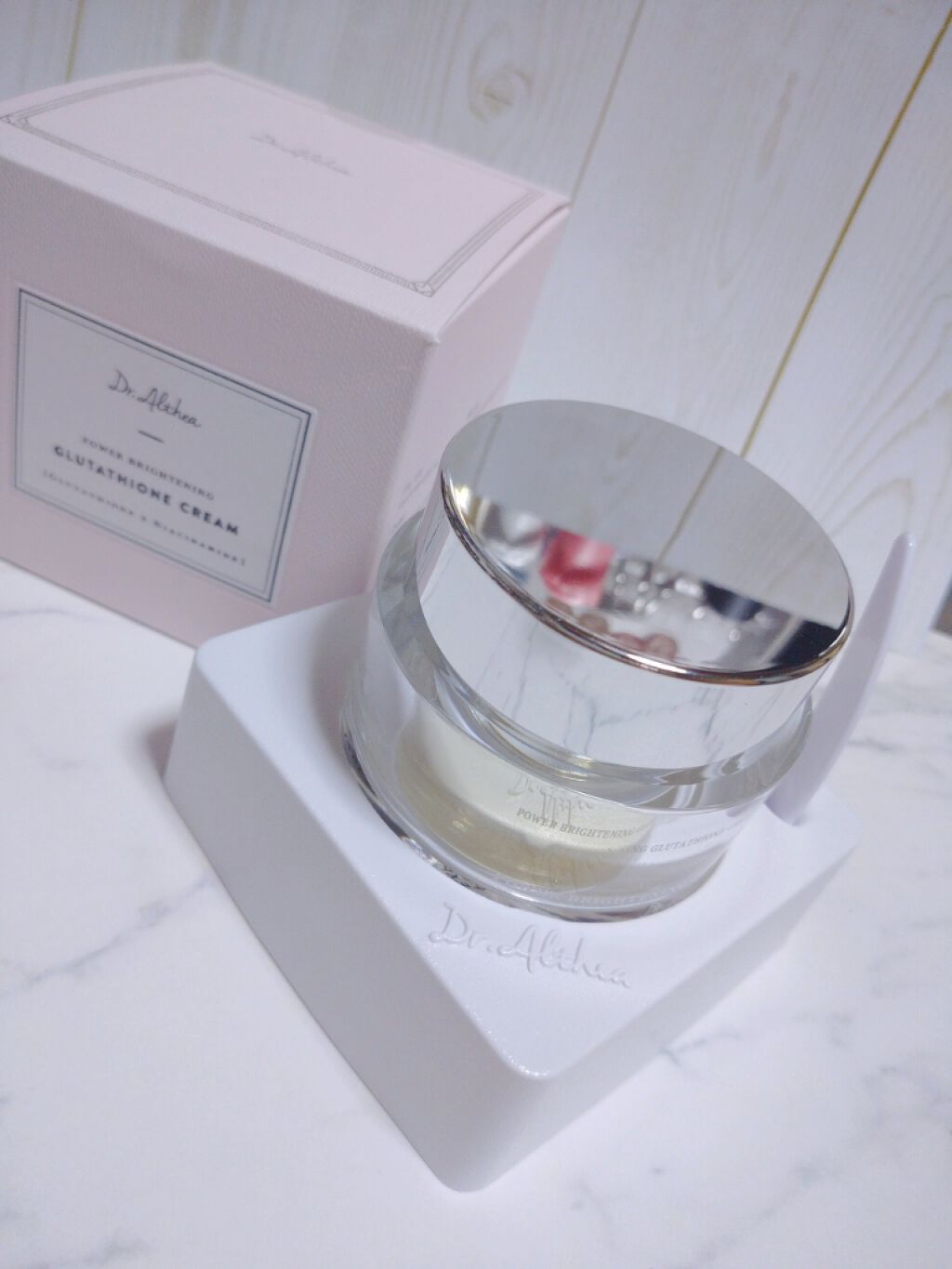パワーブライトニング グルタチオンクリーム/Dr.Althea/フェイスクリームを使ったクチコミ（1枚目）