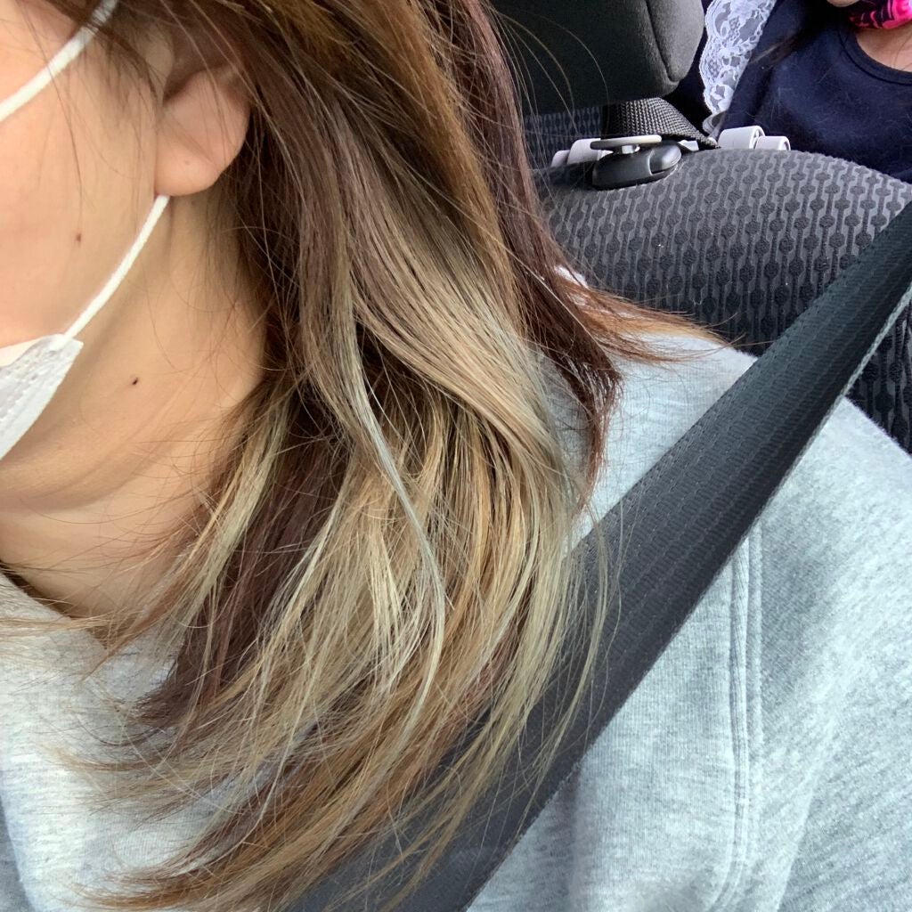 カラーリングミルク【旧】/パルティ/ヘアカラーを使ったクチコミ(5枚目)