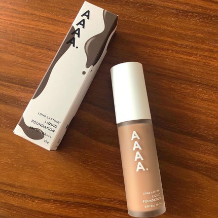 リキッドファンデーション/AAAA./クリーム・エマルジョンファンデーションを使ったクチコミ(1枚目)