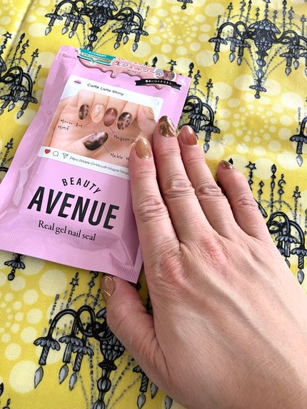 リアルジェルネイルシール/BEAUTY AVENUE/ネイルシールを使ったクチコミ(2枚目)