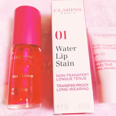 ウォーターリップ ステイン/CLARINS/リップケア・リップクリームを使ったクチコミ（1枚目）