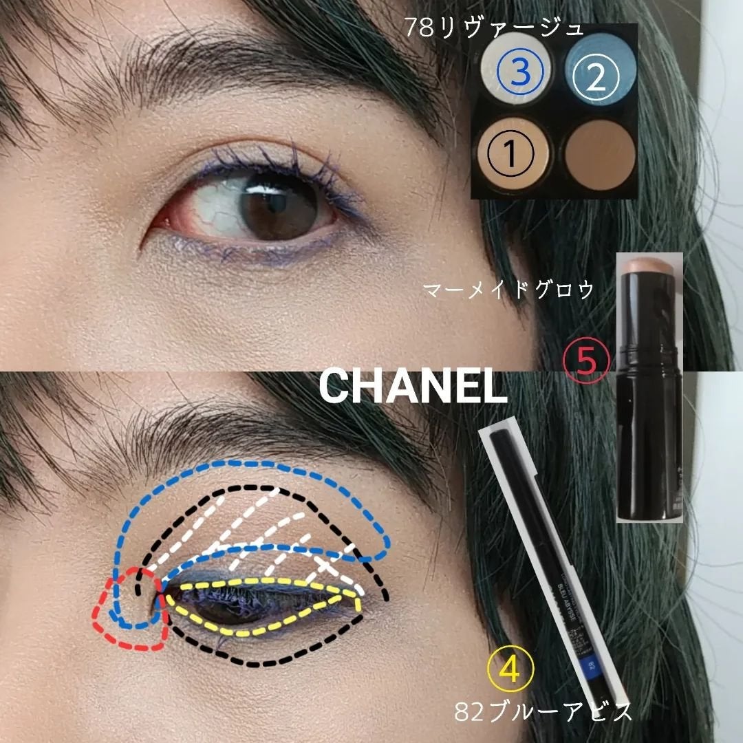 レ キャトル オンブル/CHANEL/アイシャドウパレットを使ったクチコミ(8枚目)