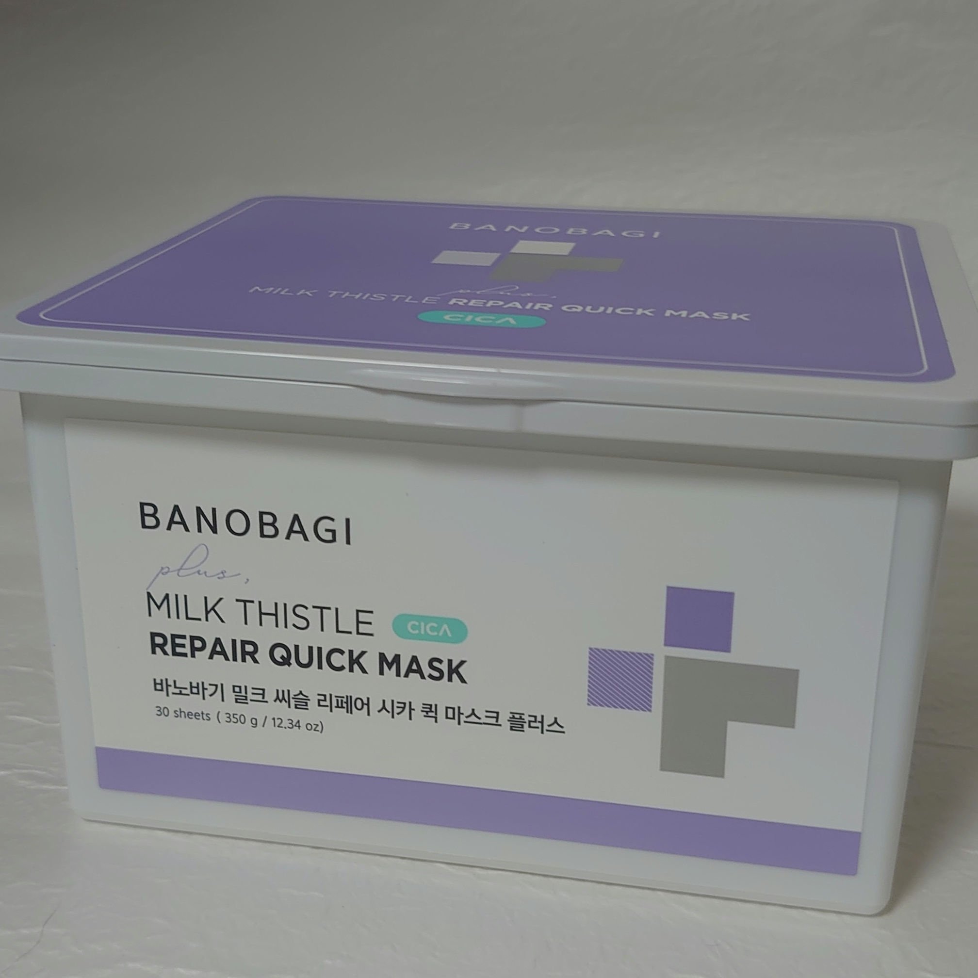 ミルクシスルリペアシカクイックマスクプラス/BANOBAGI/シートマスク・パックを使ったクチコミ（1枚目）