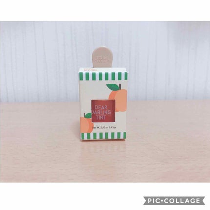 ディアダーリン ウォータージェルティント (アイスティント)/ETUDE/口紅を使ったクチコミ(1枚目)