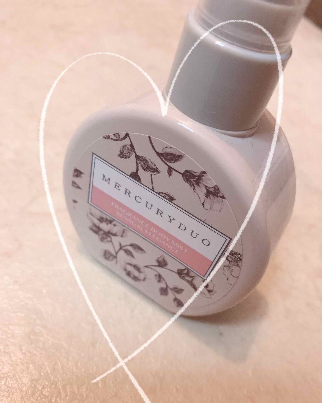 MERCURYDUO フレグランスボディミスト/R&/香水(レディース)を使ったクチコミ(1枚目)