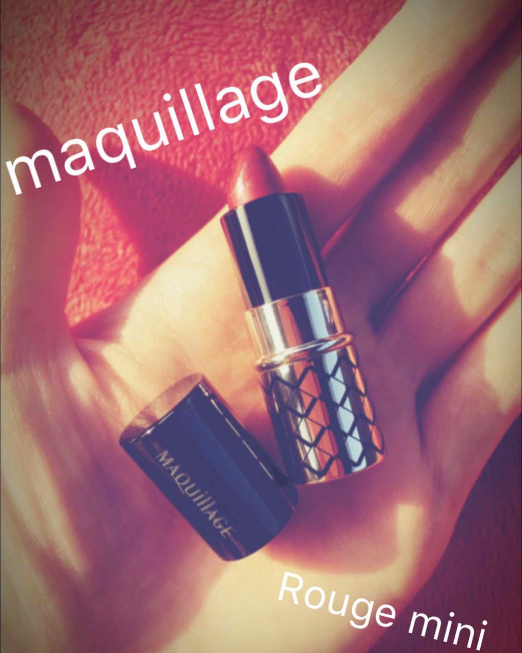 ルージュ ミニ/マキアージュ/口紅を使ったクチコミ(1枚目)